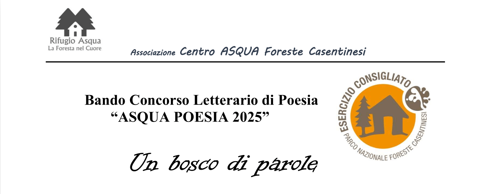 Locandina Asqua Poesia 2025