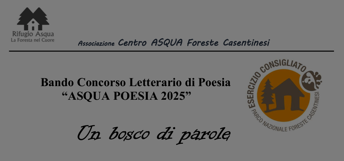 Concorso Letterario di Poesia – ASQUA 2025
